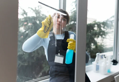 Nettoyage de vitres intérieures et extérieures à Saint-Bouize